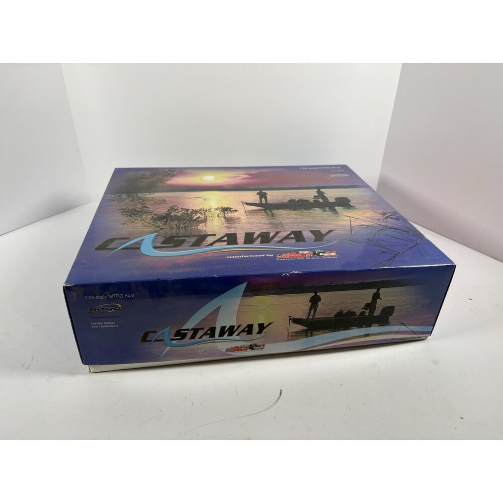 2002 Dale Earnhardt Jr #8 Looney Tunes Nitro Boat Trailer 1:24 Action